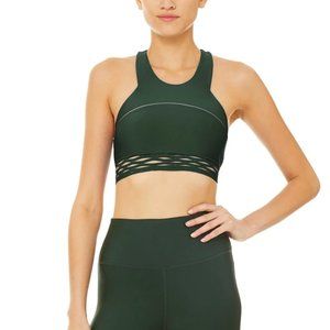ALO Yoga Sequence Bra + Airbrush XS
